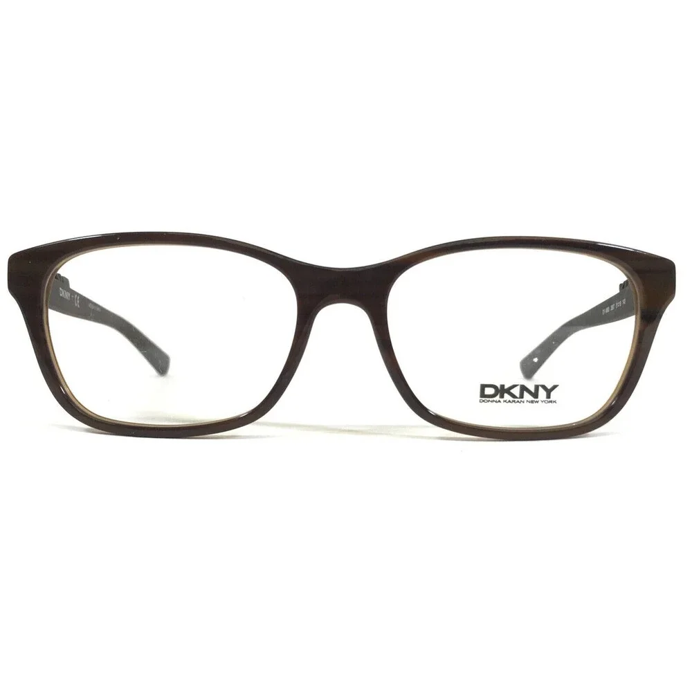 DKNY Eyeglasses Frames DY4663 3667 Brown Square Full Rim 51-16-140